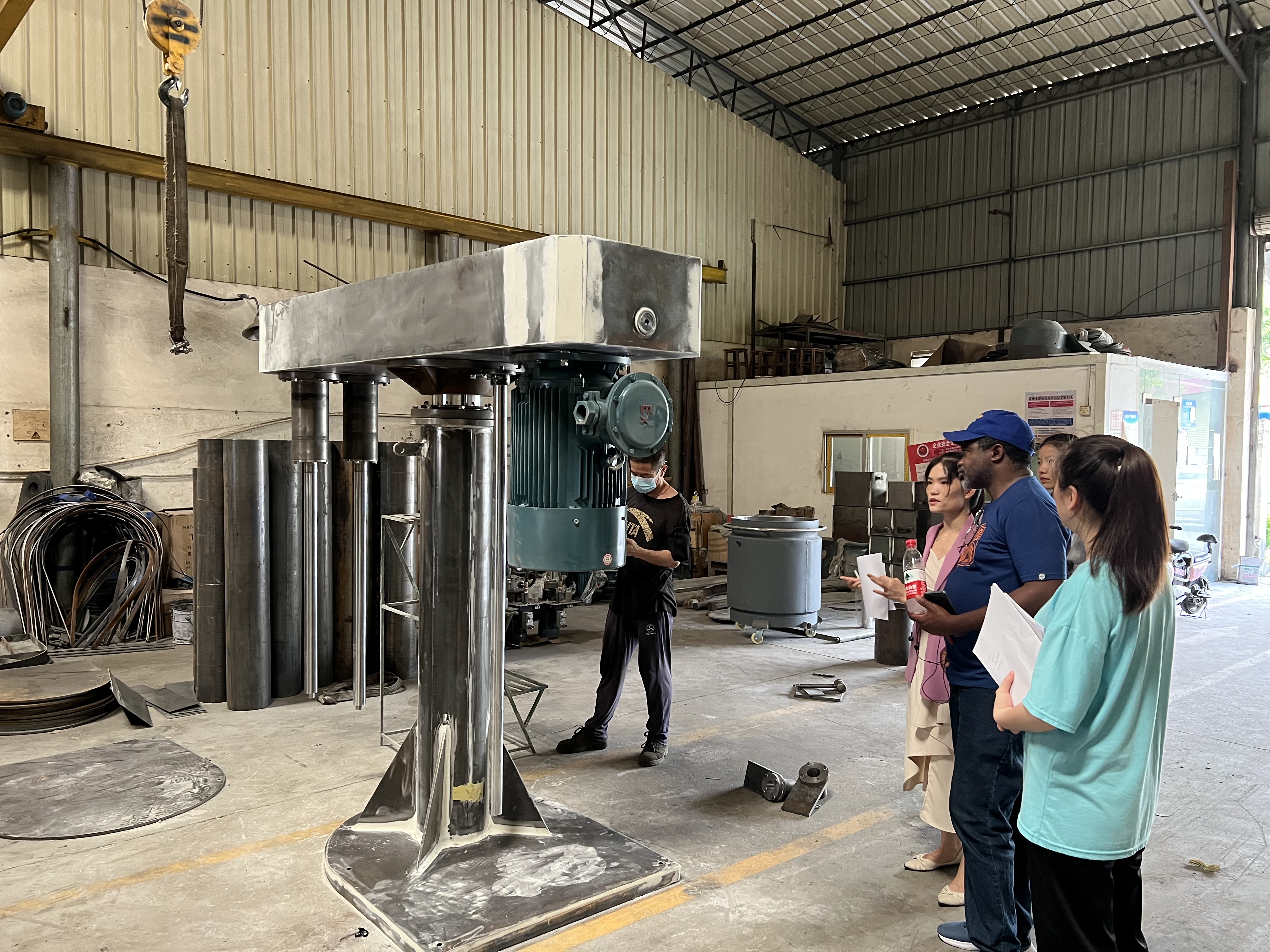 來自南非 100臺高速分散機訂單及臥式砂磨機 案例分享